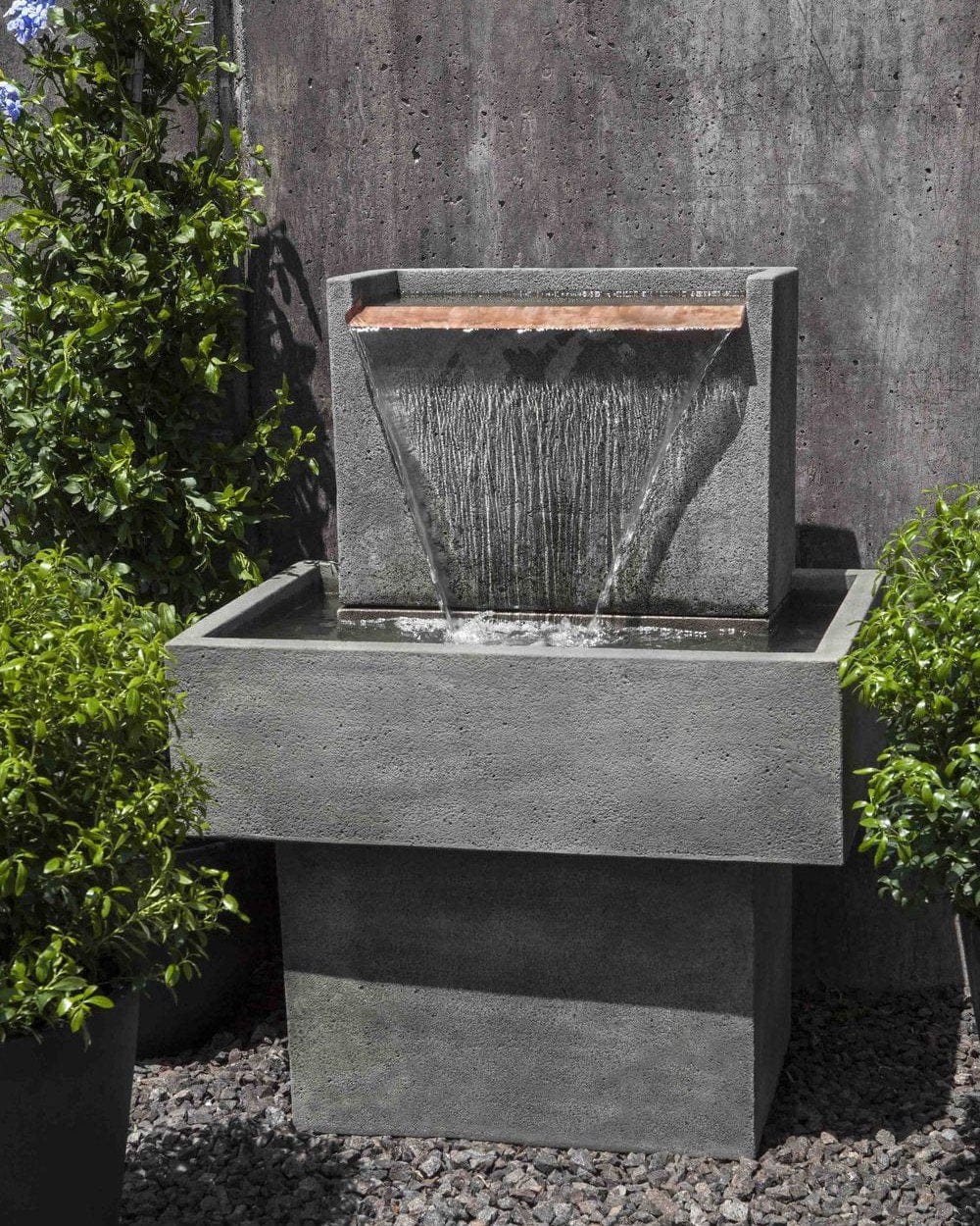 Falling Water I Garden Fountain - Outdoorartpross