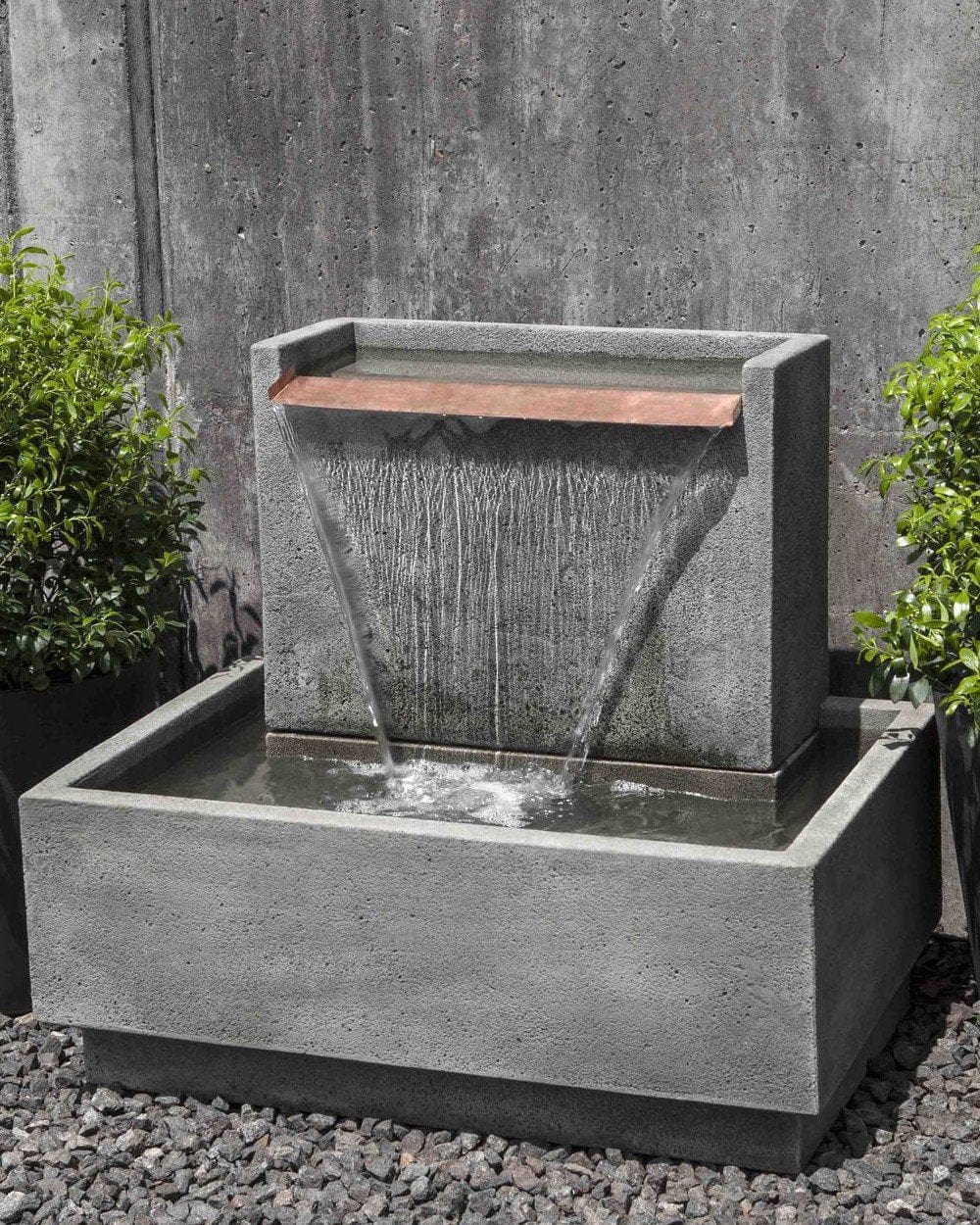 Falling Water II Garden Fountain - Outdoorartpross