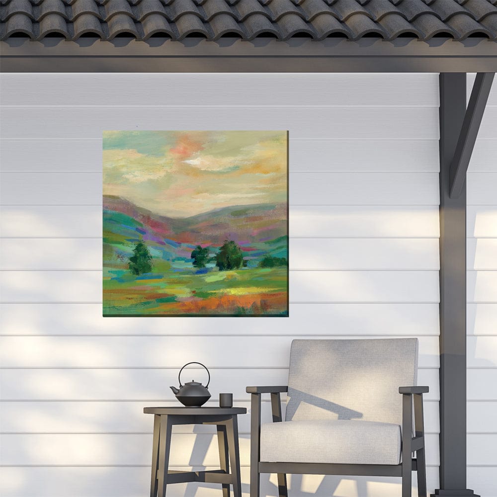 Fields Afar Outdoor Canvas Art - Outdoorartpross