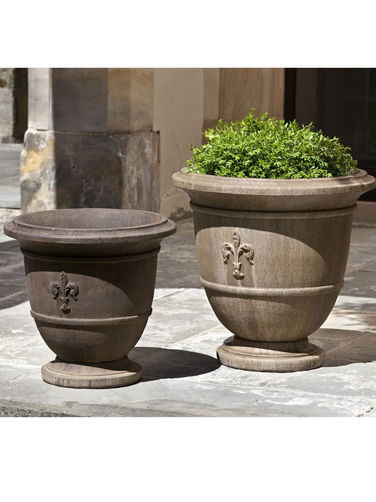 Fleur de Lis  Urn Garden Planter - Outdoorartpross