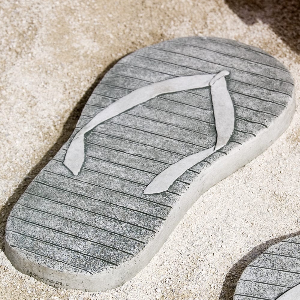 Flip Flop Stepping Stone – Left - Outdoorartpross