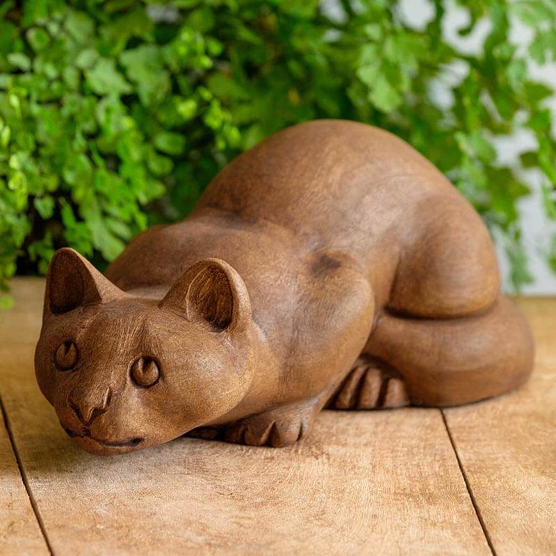 Folk Art Cat Statue - Outdoorartpross