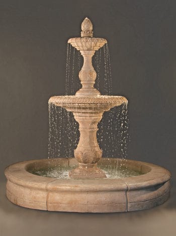 Four Seasons Fountain with Fiore Pond - Outdoorartpross