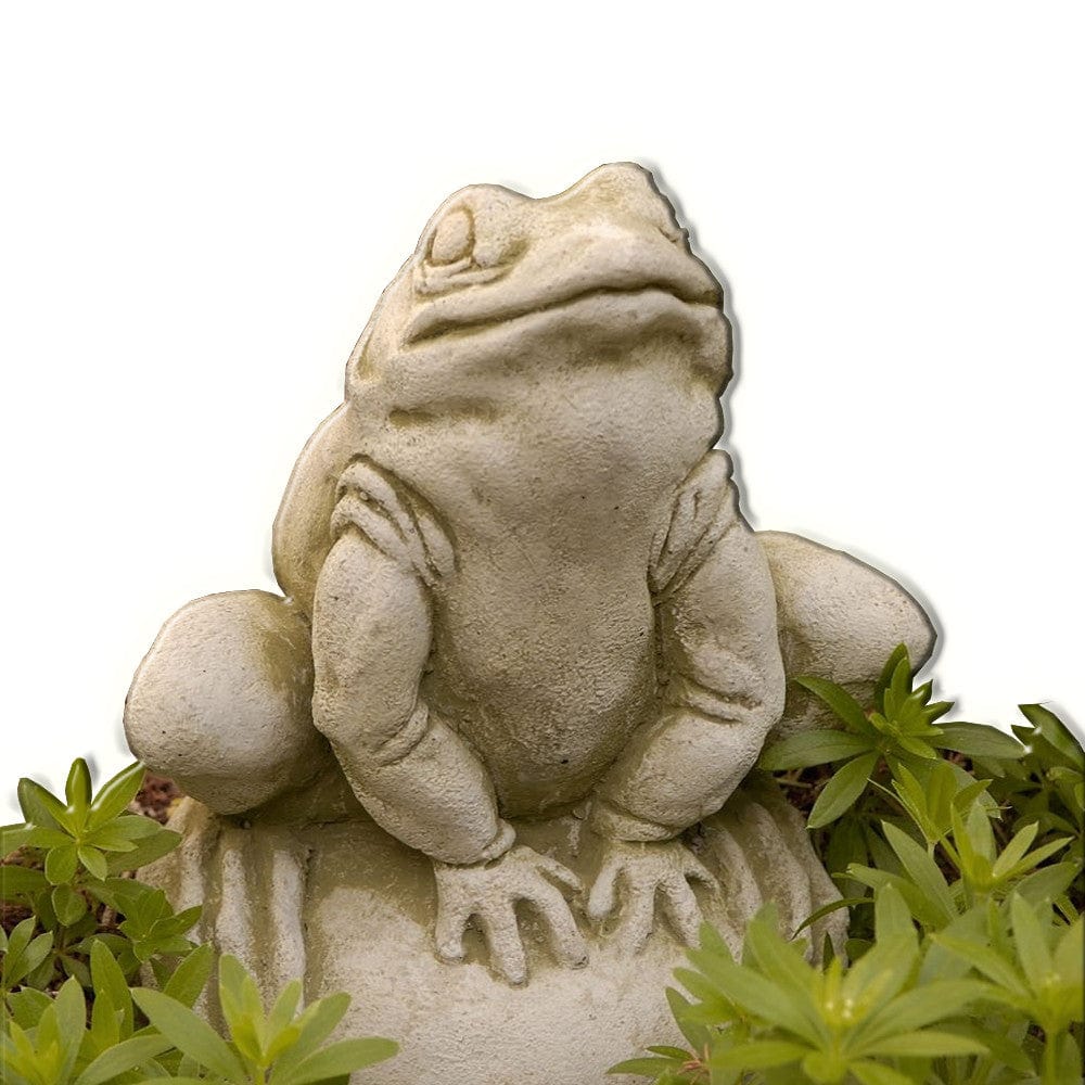 Frankie the Frog Garden Statue -Statuary - Outdoorartpross