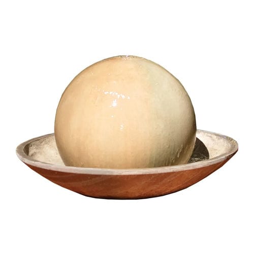 Ball And Wok Garden Water Fountain - Fountains - Outdoorartpross