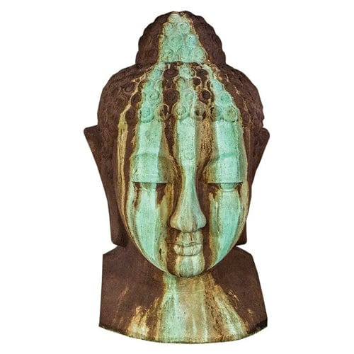 Extra Large Buddha Head Garden Sculpture - Outdoorartpross