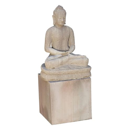 Sitting Buddha Garden Statue - Outdoorartpross