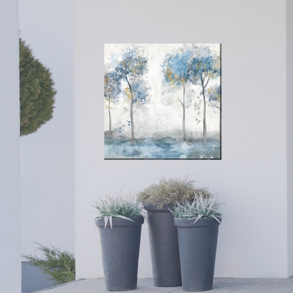 Glimmering Mist 1 Outdoor Canvas Art - Outdoorartpross