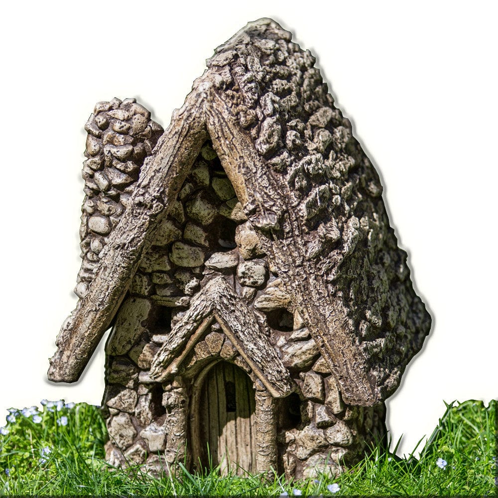 Gnome Sweet Home (2 pcs) Cast Stone Garden Statue - Outdoorartpross