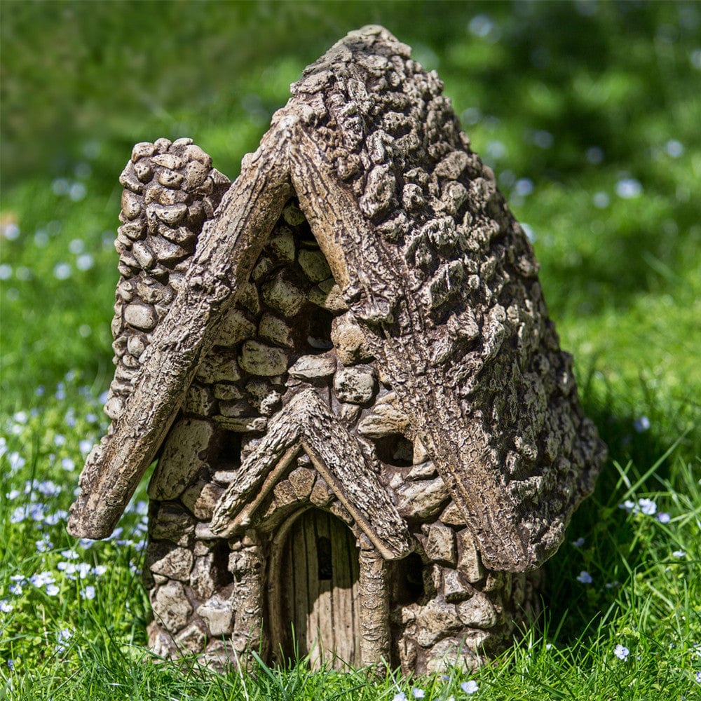 Gnome Sweet Home (2 pcs) Cast Stone Garden Statue - Outdoorartpross
