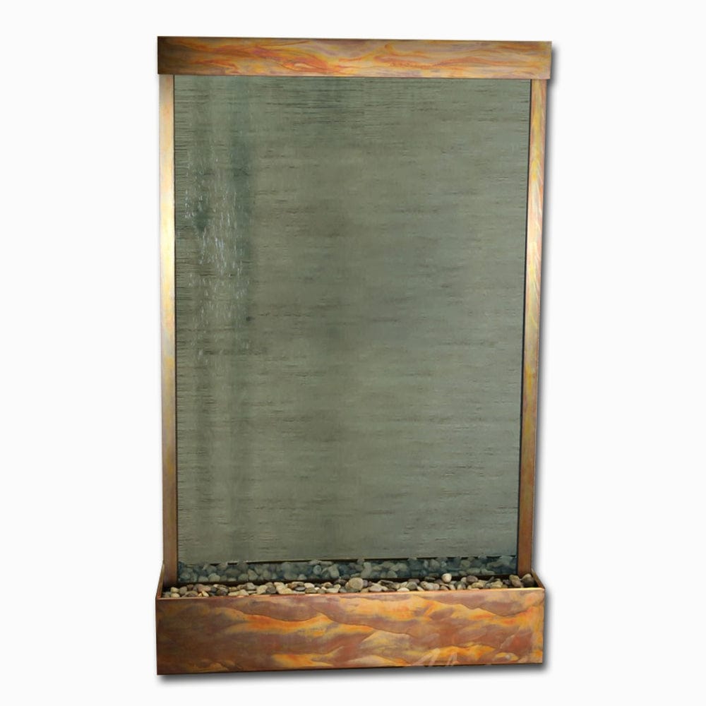 GrandeurRiver_CenteredInBase_-BlueGlass-RusticCopper-White - Outdoorartpross