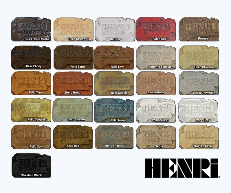 Henri Studio Color Chart - Outdoorartpross