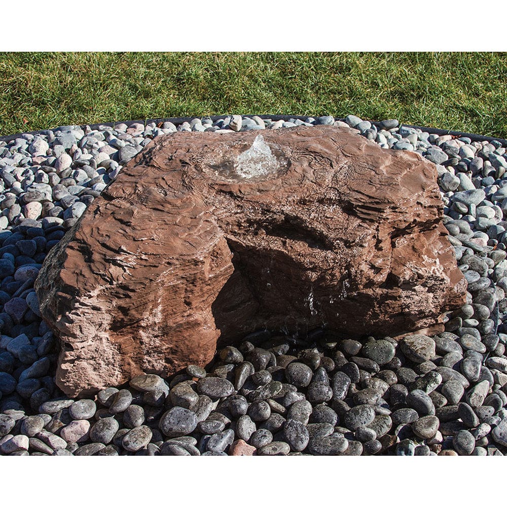 Horseshoe Falls Stone Outdoor Fountain - Outdoorartpross
