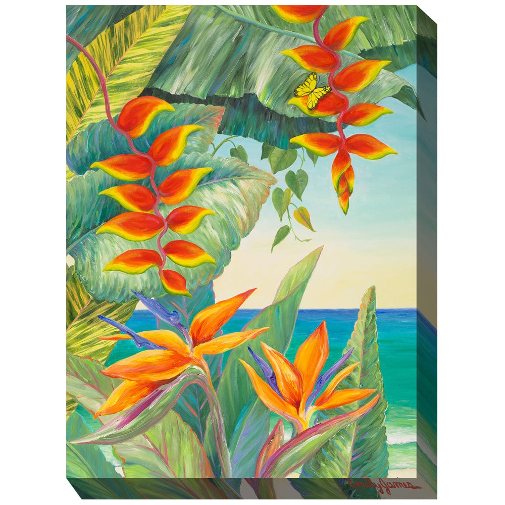 Hot Tropic #1 Outdoor Canvas Art - Outdoorartpross