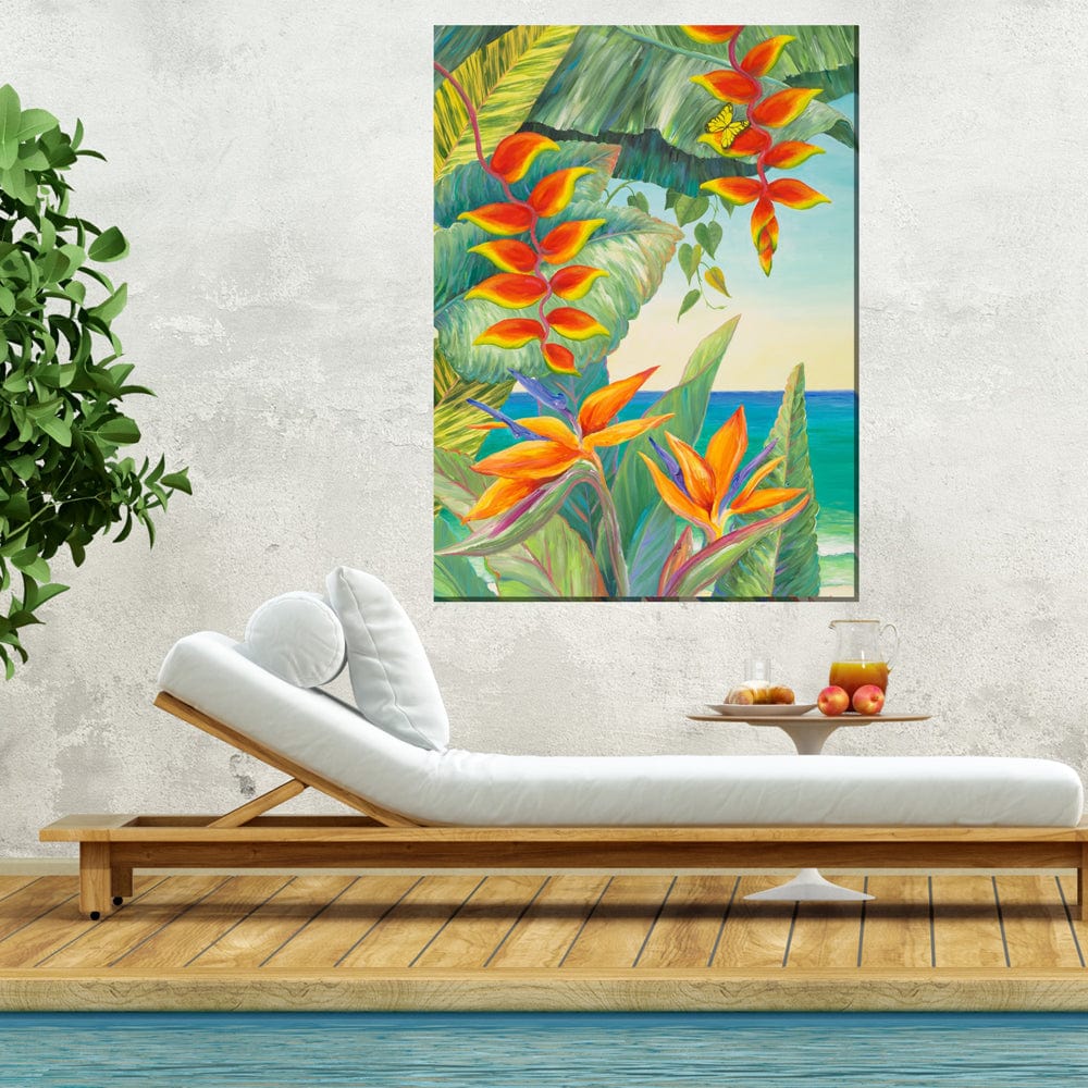 Hot Tropic #1 Outdoor Canvas Art - Outdoorartpross