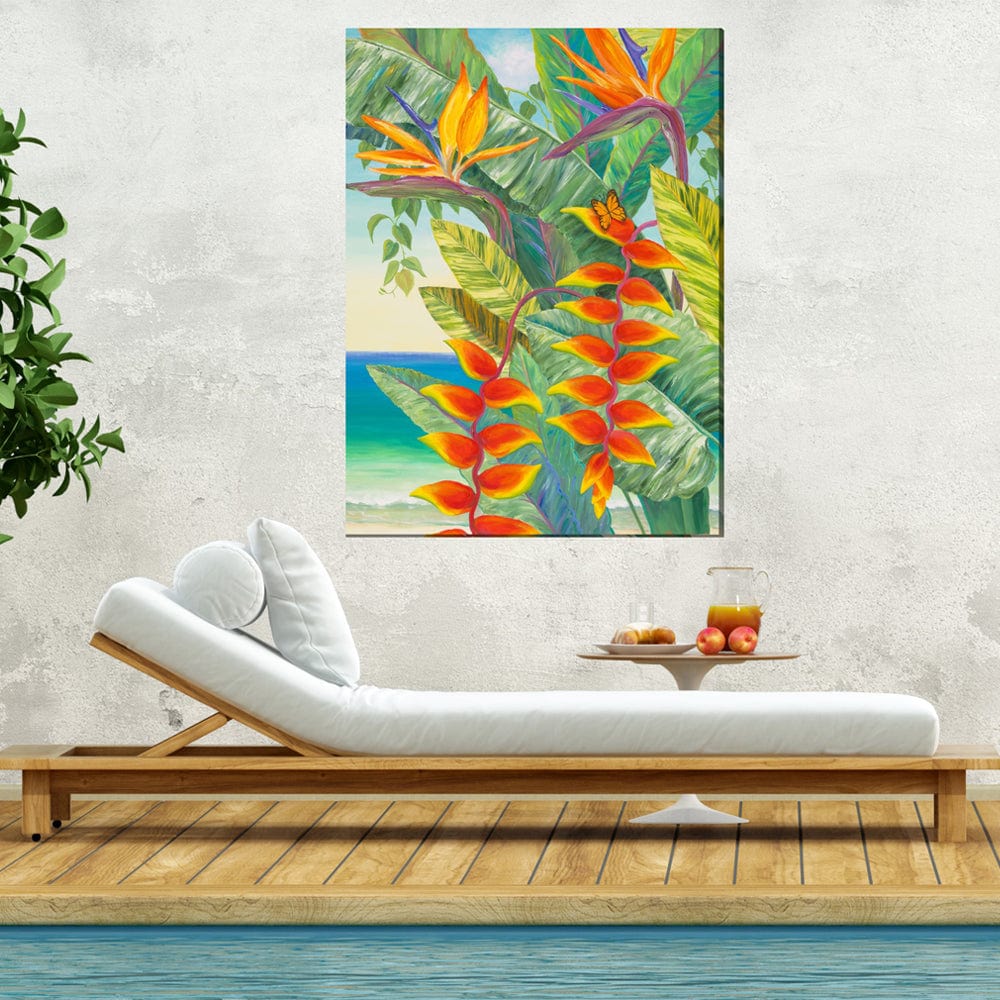Hot Tropic #2 Outdoor Canvas Art - Outdoorartpross