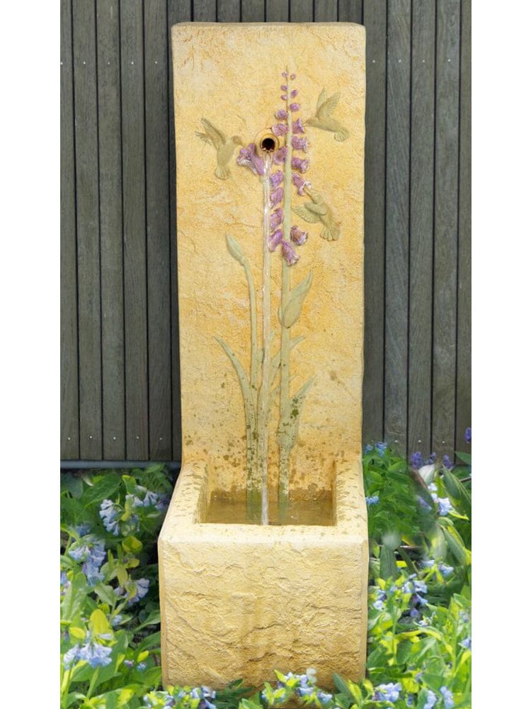 Hummingbirds Single Spout Fountain - Outdoorartpross