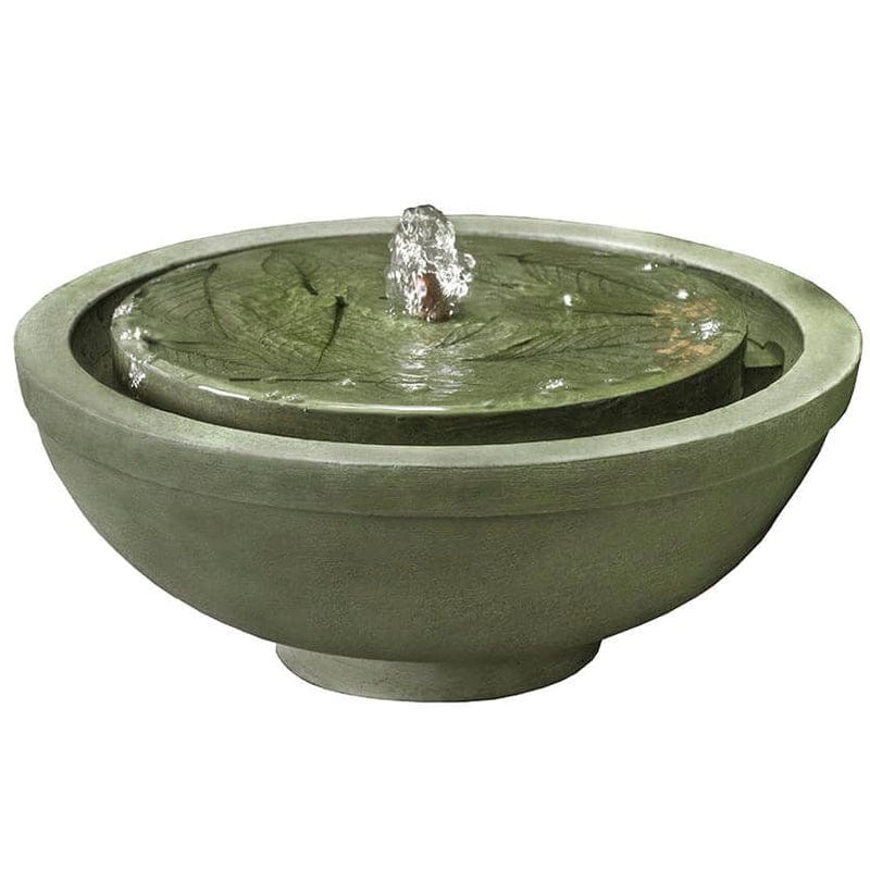 Hydrangea Leaves Garden Terrace Fountain - Outdoorartpross