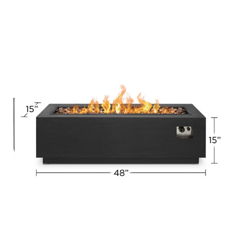 Lanesboro LP Fire table with NG Conversion Kit - Outdoorartpross