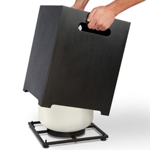 Optional Lanesboro Fire Pit Tank Cover - Outdoorartpross