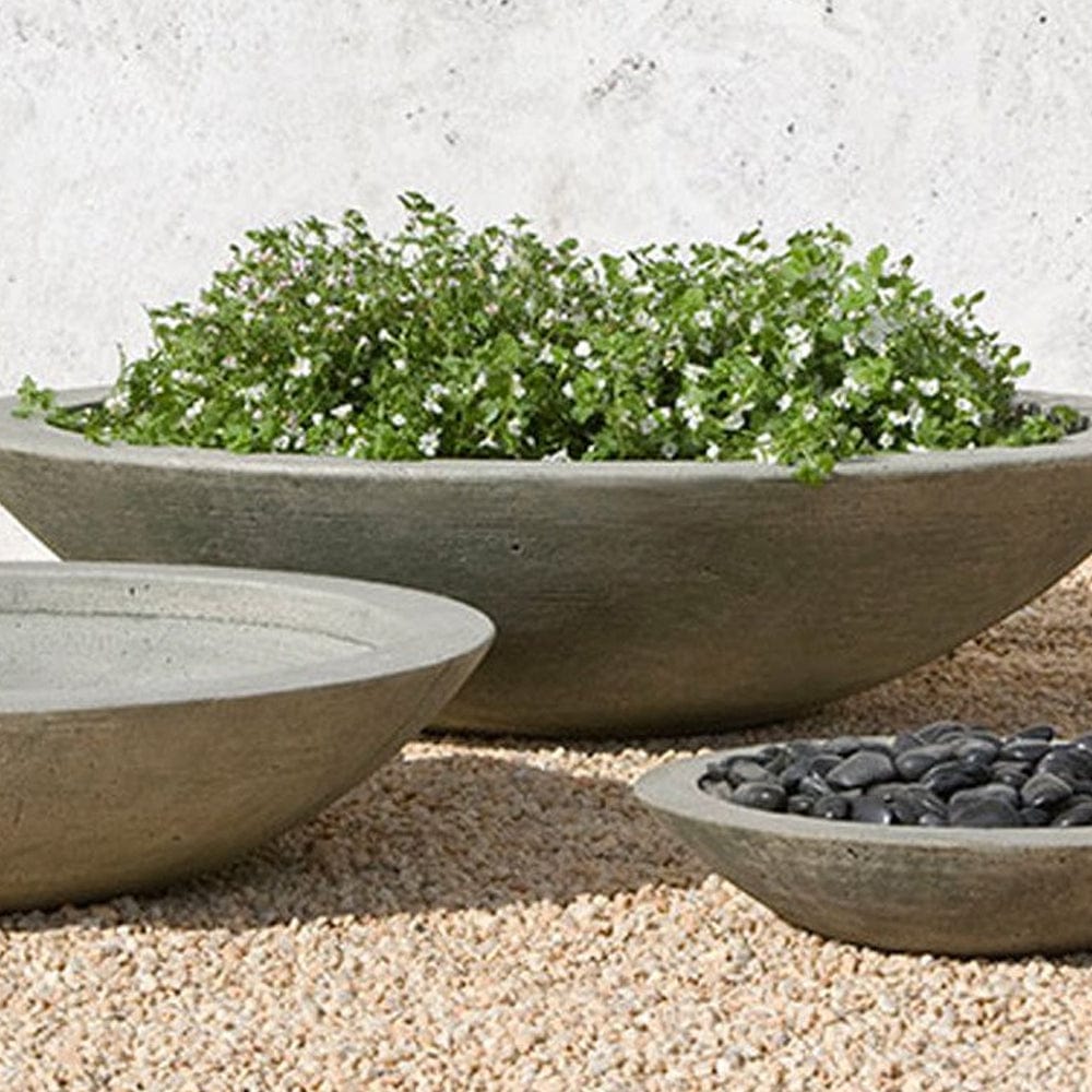 Low Zen Large Planter Bowl - Outdoorartpross