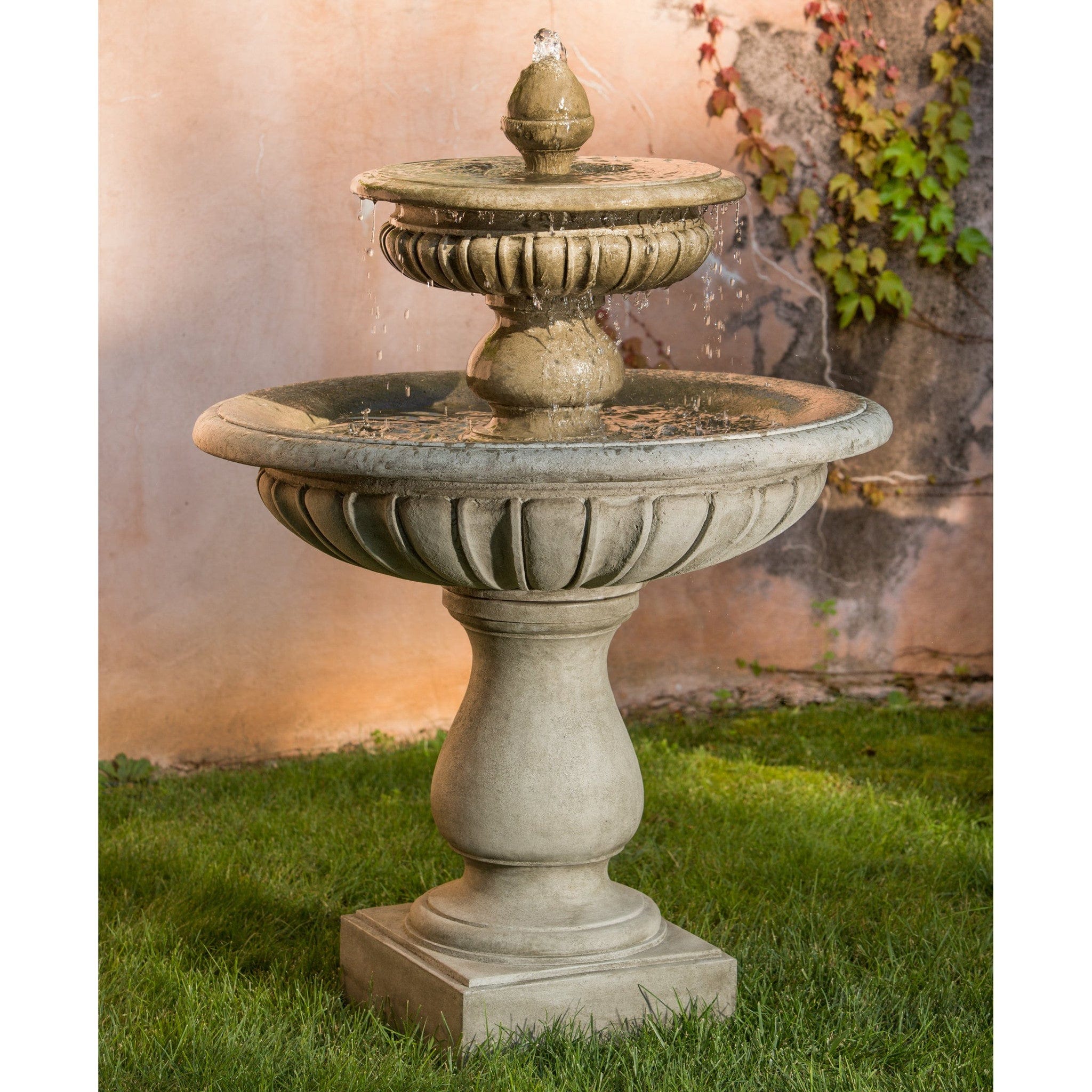 Longvue Garden Water Fountain - Outdoorartpross