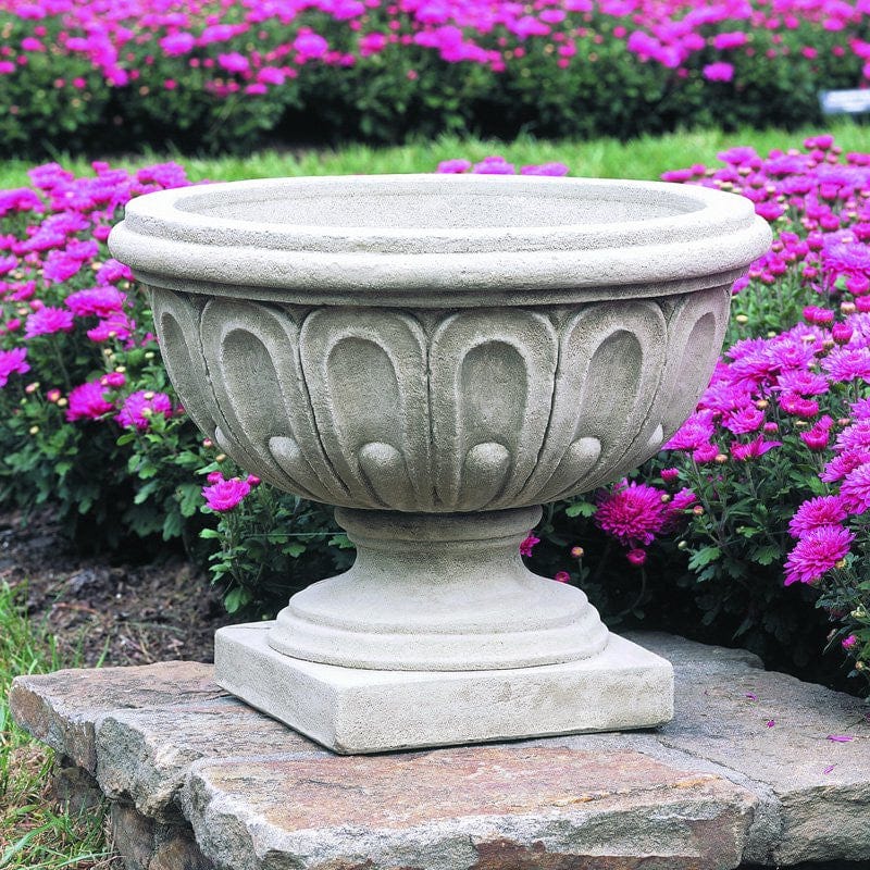 Longwood Fluted Urn Garden Planter - Outdoorartpross