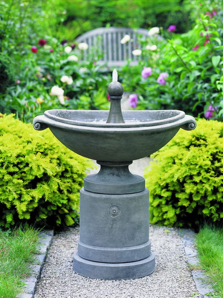 Medici Ellipse Garden Water Fountain - Outdoorartpross
