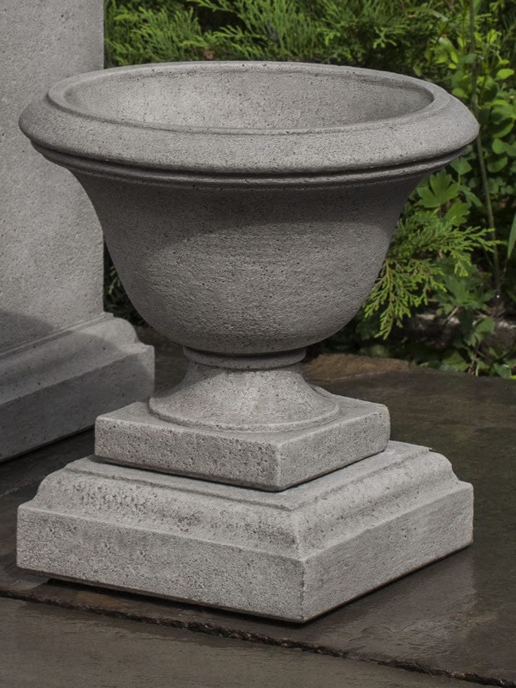 Moreland Urn Garden Planter with Pedestal - Outdoorartpross