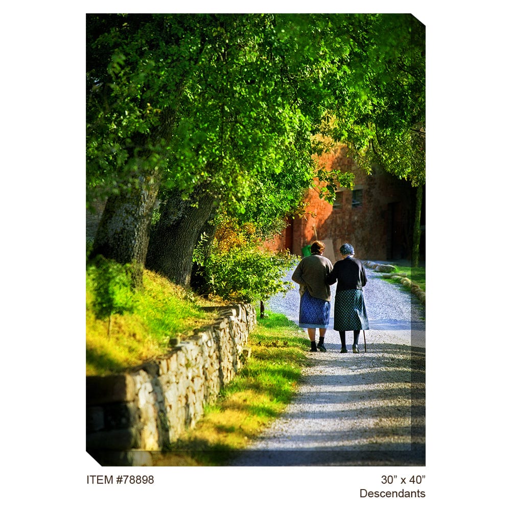 Descendants Outdoor Canvas Art - Outdoorartpross