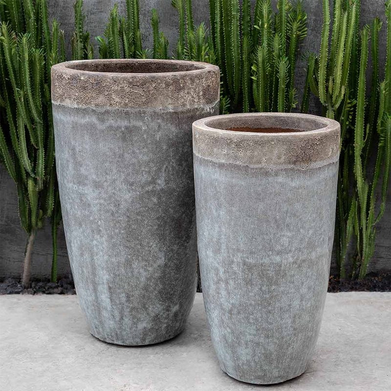 Orion Planter - Set of 2 in Beachcomber Grey Mist - Outdoorartpross