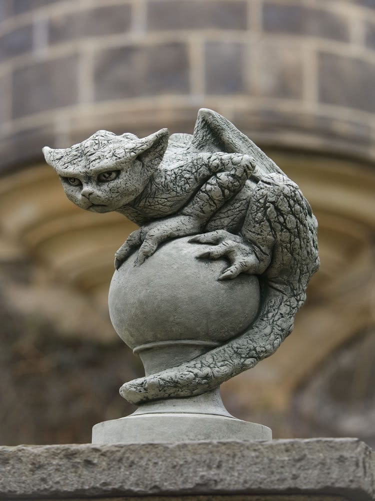 Oscar Cast Stone Garden Statue - Outdoorartpross