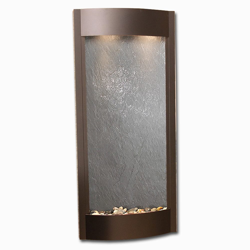 Pacifica Waters - Black FeatherStone - Antique Bronze - White - Outdoorartpross