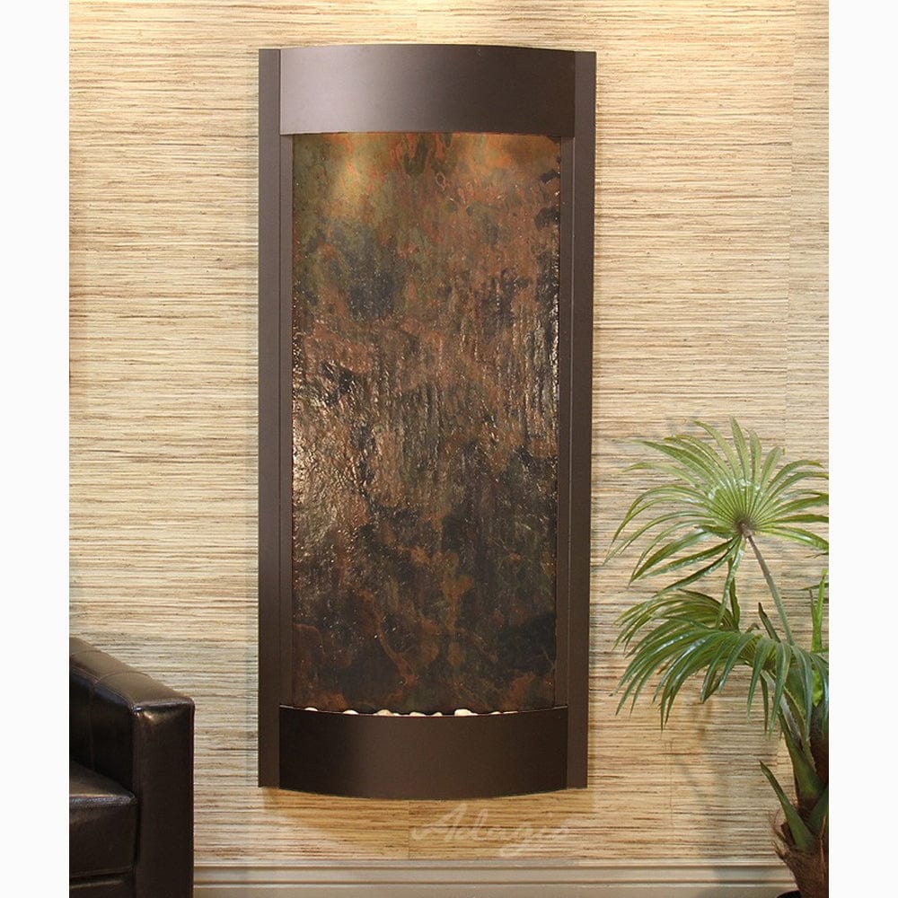 PacificaWaters-Multi-ColorFeatherStone-AntiqueBronze - Outdoorartpross