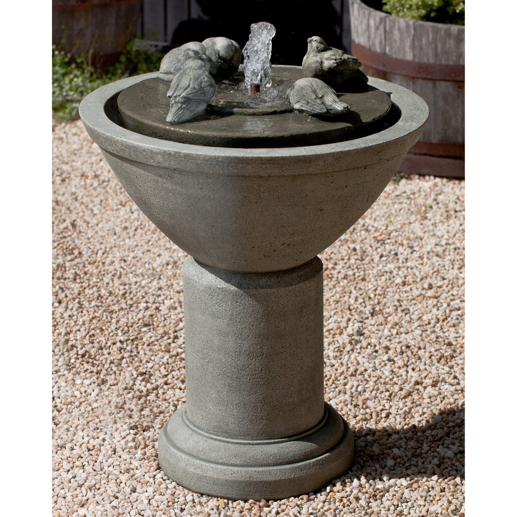Passaros II Garden Water Fountain - Outdoorartpross