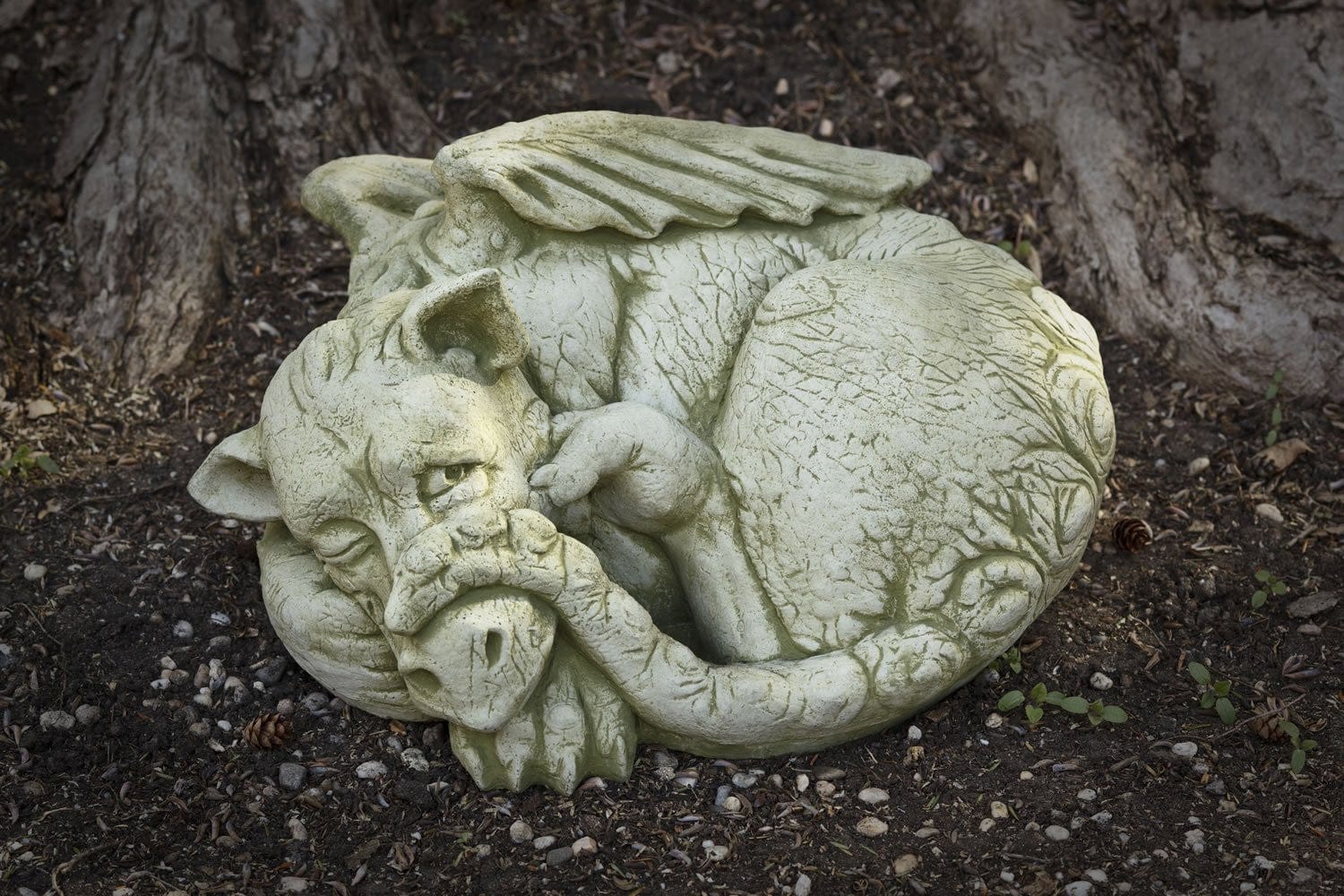 Peep Cast Stone Garden Statue - Outdoorartpross