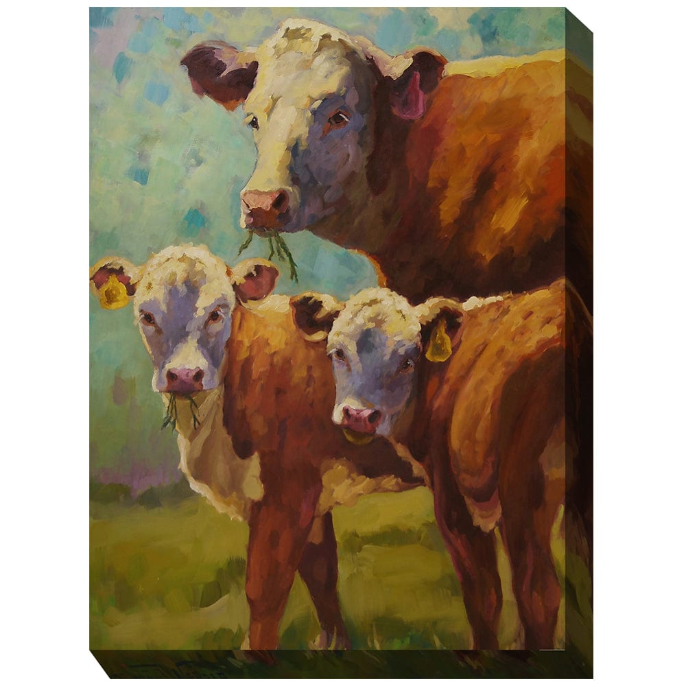 Proud Mama Outdoor Canvas Art - Outdoorartpross