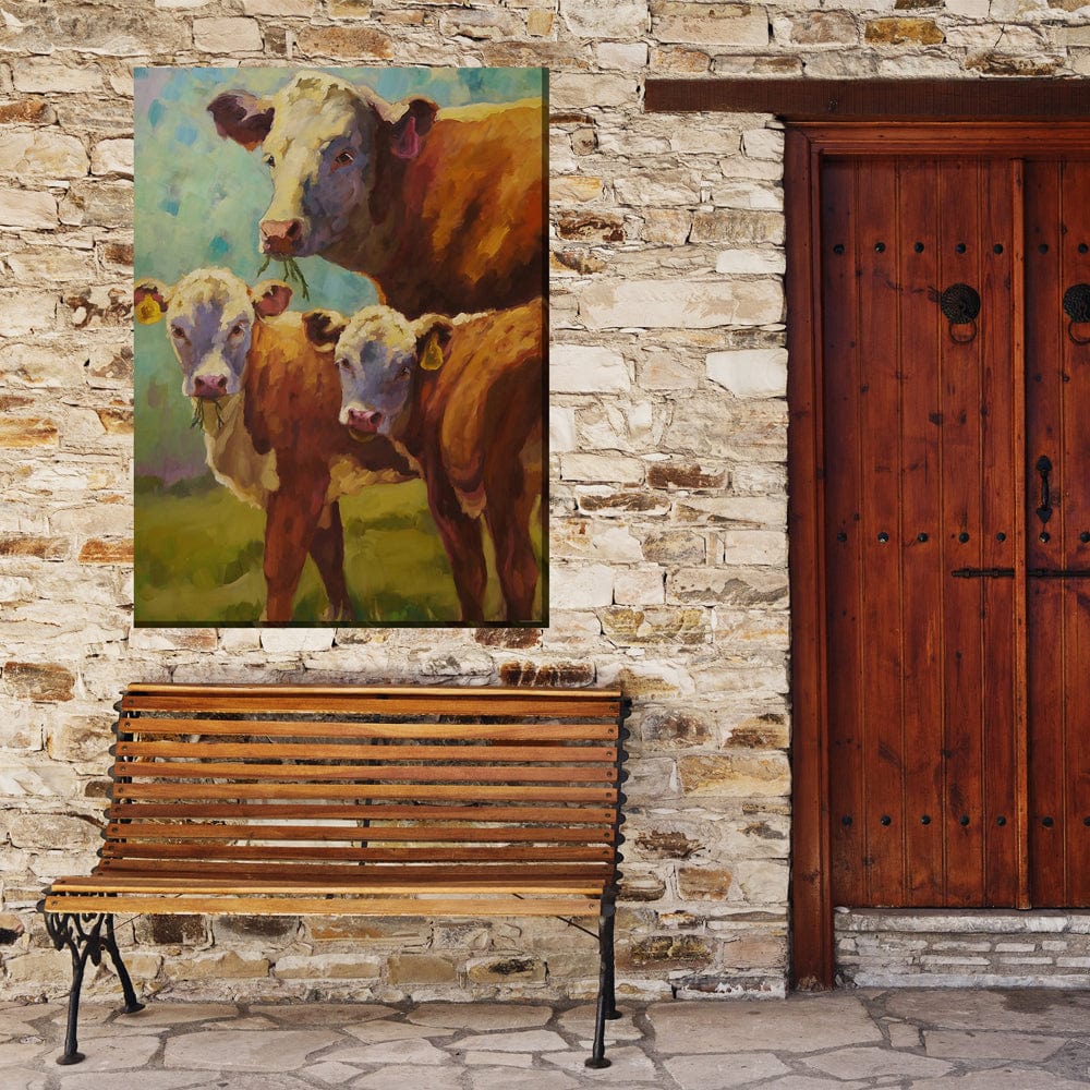 Proud Mama Outdoor Canvas Art - Outdoorartpross