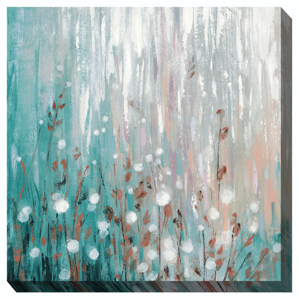 Rain on Willow Outdoor Canvas Art - Outdoorartpross