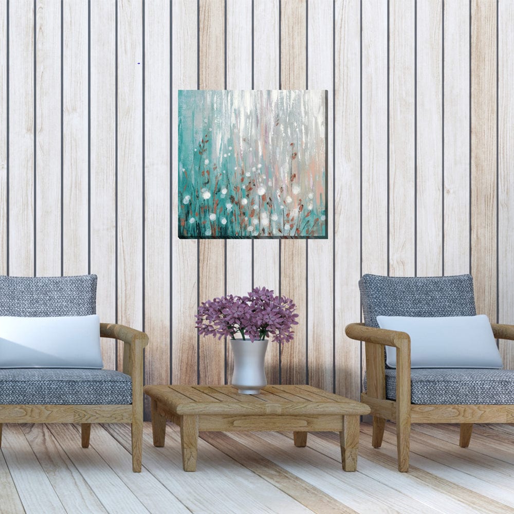 Rain on Willow Outdoor Canvas Art - Outdoorartpross