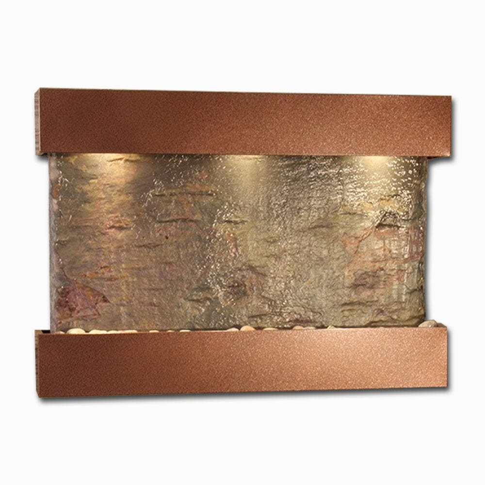 Reflection Creek - Green Slate - Woodland Brown - White - Outdoorartpross