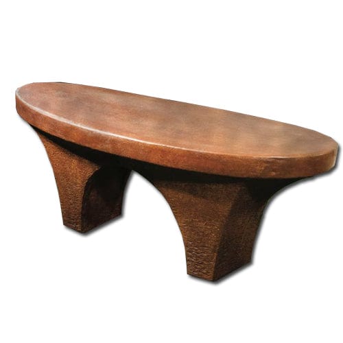 River Stone Backless Bench - Outdoorartpross