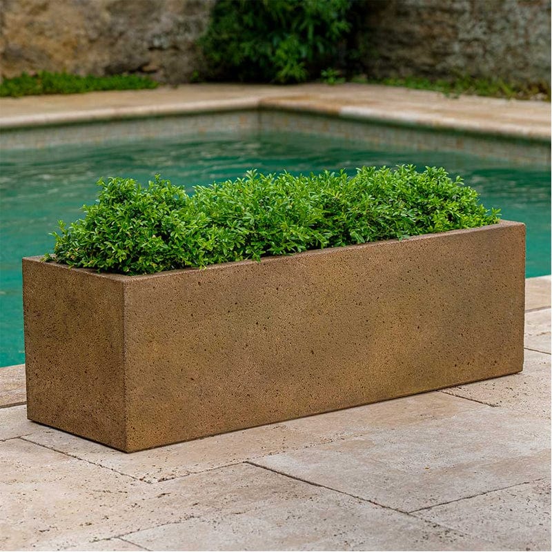 Rustic Trough Planter - Outdoorartpross