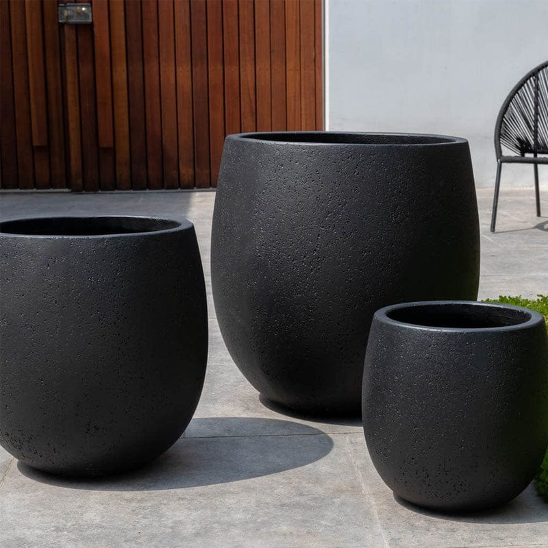 Sandos Planter Nested Set of 3|  Fiber Cement Collection