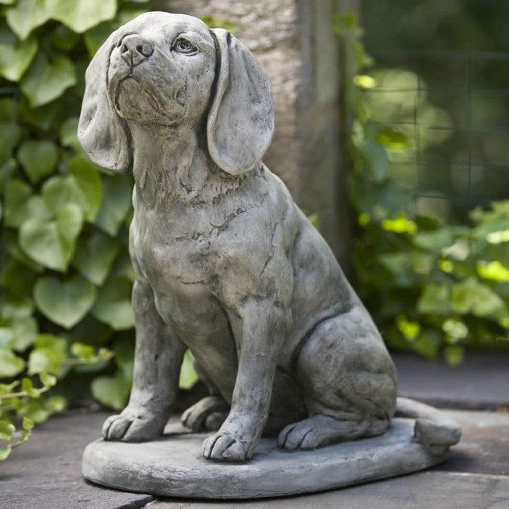 Scout Cast Stone Garden Statue - Outdoorartpross