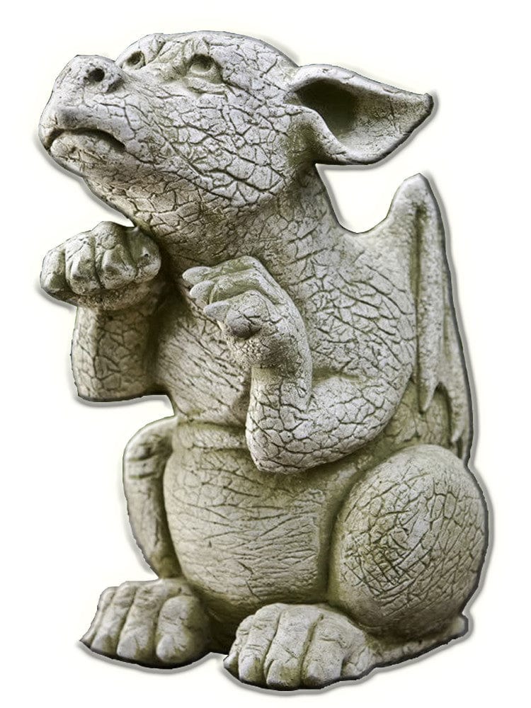 Scraps Cast Stone Garden Statue - Outdoorartpross