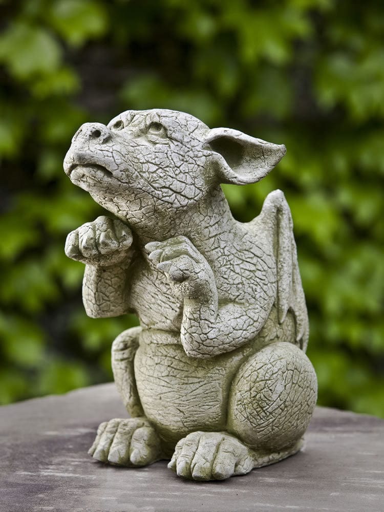 Scraps Cast Stone Garden Statue - Outdoorartpross