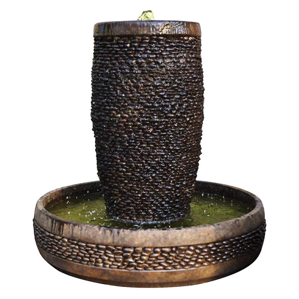 Shimmering Stones Garden Fountain - Outdoorartpross