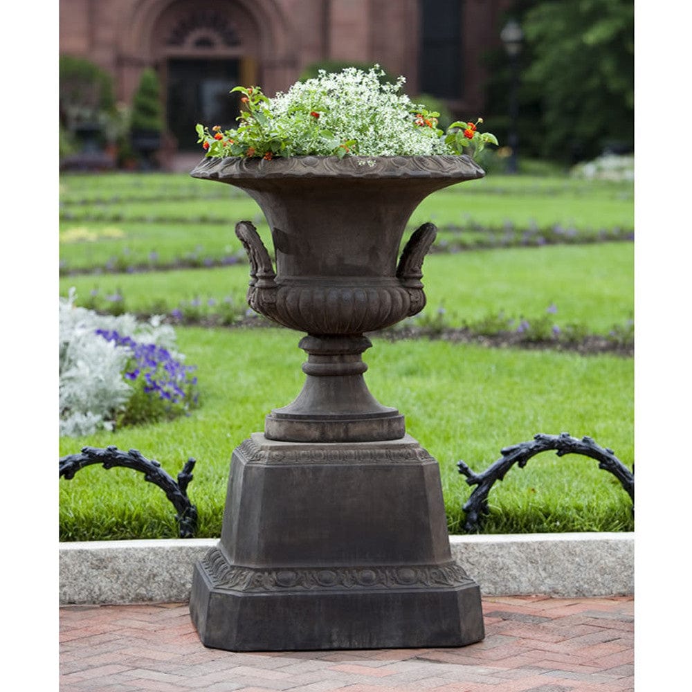 Smithsonian Egg & Dart Pedestal - Outdoorartpross