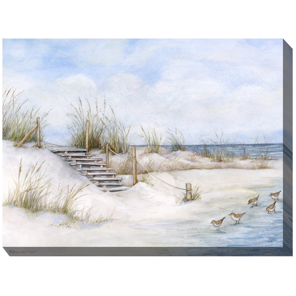Soft Sands Outdoor Canvas Art - Outdoorartpross
